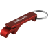 Vulcan Bottle Opener Key Ring in Aluminium